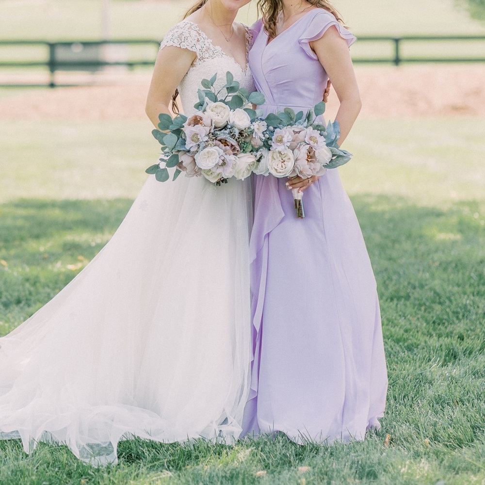 JJs House Lilac Bridesmaids Dress Size 6